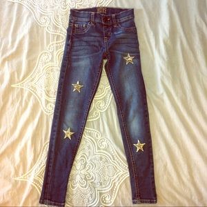 Justice Jeans with Sequined Stars